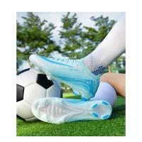 Zapatos De Fútbol Para Hombres De Alta Calidad Original Con Punta Larga Antideslizantes Para Entrenamiento Profesional Y Sociedad Cleats De Interior Microfibra Cierre De Laces Material De Suela De Goma - details 11