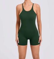 Conjunto de entrenamiento de ejercicio para mujer, traje de yoga, ropa deportiva, mono de gimnasio, rojo, verano, 2024 - details 27