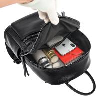 Mochila De piel de vaca para mujer y niña, morral de cuero suave de alta calidad, gran capacidad para viajes y ocio - details 6