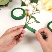 Cinta Floral Verde Autoadhesiva Papel de Envoltura de Pétalos para Decoración de Flores DIY - details 5