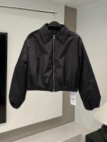 Chaqueta bomber de algodón cálida y corta de manga larga con solapa versátil y de alta calidad para mujer, nuevos productos de otoño e invierno, 2024 - details 0