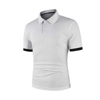 Polo de manga corta para hombre, polo en contraste, ropa nueva, ropa de calle de verano, top informal para hombre - details 9
