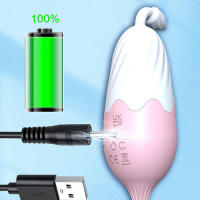 Vibrador Inalámbrico Estimulador de Placer para Mujer Huevo de Amor Caliente Juguetes para Adultos - details 9