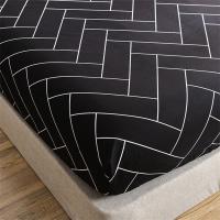 Sabana Bajera Ajustable Con Estampado Geométrico, Juego de sábanas de 3 Piezas, 2 Fundas de Almohada - details 3