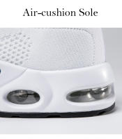 Zapatos para correr de marca, zapatillas transpirables para mujer, zapatos deportivos de verano de malla ligera con cojín de aire para mujer, zapatos de entrenamiento con cordones para exteriores - details 6