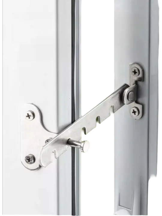 Soporte de límite de seguridad ajustable de cinco posiciones para ventanas infantiles fabricado en acero inoxidable - 1