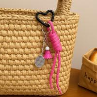 Llavero antipérdida para parejas de bádminton, colgante de cuerda trenzada para bolso, colgante de estilo deportivo, decoración de bolso, llavero con nudo, llave de coche - details 10