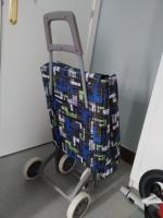 Carrito de compras MULTI de 4 ruedas y 2 bolsillos en color gris - Alta capacidad y durabilidad - details 2