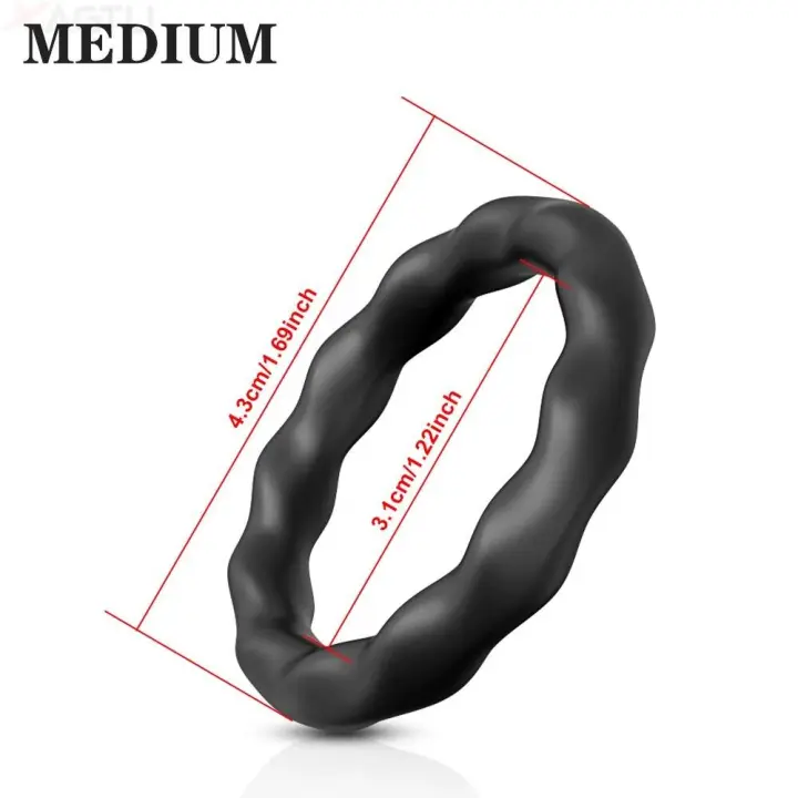 Leten 3/4 Uds anillos manga retrasar la eyaculación silicona tiempo erección duradera juguetes sexuales para hombres tienda Sexy productos para adultos - 1