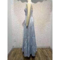 Vestido casual de moda primavera-verano con tirantes finos a rayas para mujer - details 26