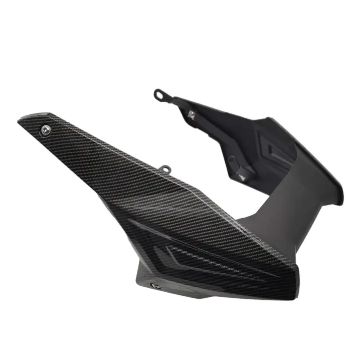 Cubierta de protección del chasis del motor de la motocicleta, reemplazo de estilo de fibra de carbono para F900R F900XR - 1