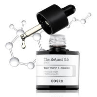 COSRX Retinol 0.5 Oil, suero antienvejecimiento con tratamiento facial con retinoide al 0,5%, reduce las arrugas, líneas finas, signos de envejecimiento, suave - details 0