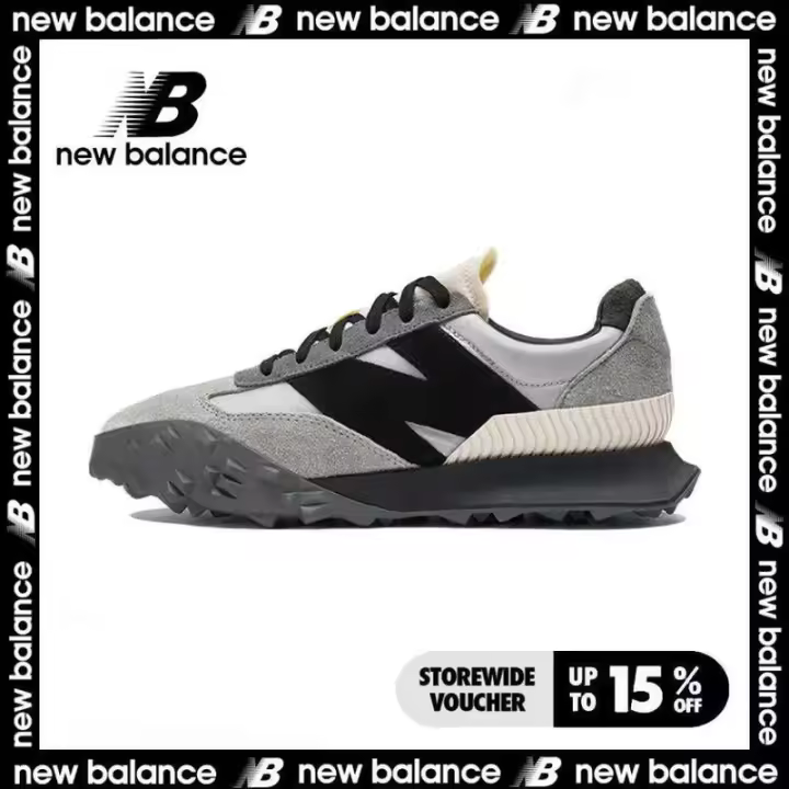 Leten 【Tienda insignia oficial】 XC-72 Pegatinas de pared deportivas informales para hombres y mujeres en negro ceniza - 1