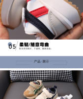 Nuevas zapatillas de deporte para niñas, zapatos de cuero para correr, zapatos para bebés y niños pequeños - details 7