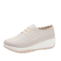 Sandalia Flyknit Mesh One Step para mujer temporada 2025 nuevos zapatos casuales ligeros y transpirables con suela suave - details 2