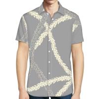 Camisa ajustada de alta gama de verano diseñada a la moda en Eritrea, camisa con botones de secado rápido transpirable para hombre - details 0