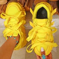 Zapatillas de deporte con plataforma para mujer, zapatos deportivos cómodos, informales, aumento de altura, para caminar, talla 35-44 - details 5