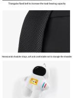Mochila escolar de gran capacidad para hombre y mujer, morral Universal con colgante para ordenador, 1 unidad, 14 pulgadas - details 29
