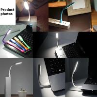 5PC Mini USB LED reading lamp, Portable book lamp, camping night lights, Led Energy Saving Light, notebook computer,Random Color - details 11