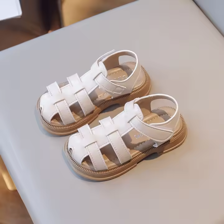 Sandalias para niños, verano de suela suave antideslizante, ligeras, simples y de moda, zapatos de playa versátiles para niños y medianos. - 1