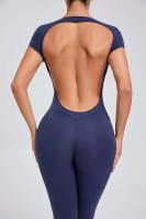 Monos Deportivos Fiess Conjunto de Gimnasio para Mujeres Ropa de Yoga de Manga Corta - details 9