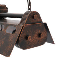 Lámpara colgante de araña retro, lámpara de techo colgante de hierro industrial para comedor, salas de estar, dormitorios, islas de cocina, restaurantes - details 3