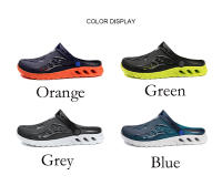 Sandalias de piscina para hombre, zapatos de playa cómodos para exteriores, zuecos de jardín, zapatillas antideslizantes de agua informales, chanclas de verano - details 6