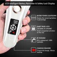 Depiladora Mujer, 3 en 1 Depiladora Eléctrica Mujer, Depiladora Inalámbrica Wet & Dry para Todo el Cuerpo, USB Recargable 600mAh,Pantalla LCD, Afeitadora Eléctrica para Mujer, IPX6 - details 3