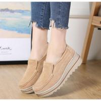 Mocasines informales sin cordones para mujer, zapatos de plataforma a la moda - details 7