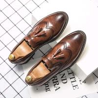 Oficina Elegante Vestido De Negocios Cómodos Zapatos Formales Ligeros Puntiagudos para Hombres - details 1
