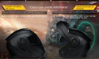 Casco Modular de seguridad para motocicleta, visera Interior de doble lente, aprobado por DOT - details 4