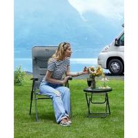 Silla de Camping Adulto 150kg Silla de Jardín Plegable Portátil de Alta Resistencia Respaldo Alto Silla Reclinable de 4 Posiciones para Campamento Picnic Jardín Caravana - details 12