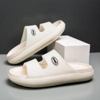 2024 Night Glow Shit Feeling Suela gruesa de EVA para el hogar para hombres Una línea para uso externo con zapatillas antideslizantes - details 16