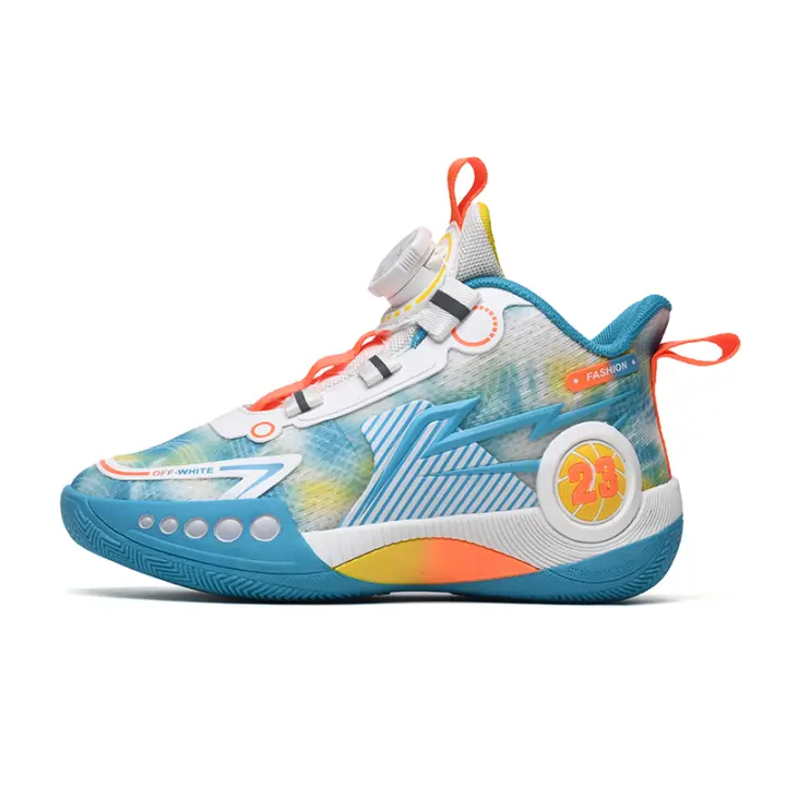 Nuevos zapatos de baloncesto para niños, zapatillas deportivas con plataforma al aire libre, ideales para clases de baloncesto, estudiantes - 1
