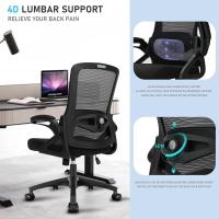 Silla de Oficina Grande y Alta con reposabrazos Plegables - details 4