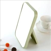 Espejo de maquillaje portátil plegable de escritorio para dormitorio de estudiantes, espejo pequeño de tocador femenino con espejo de princesa - details 0