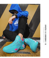 Zapatillas de baloncesto de media ayuda para pareja, zapatillas deportivas reales, zapatos de entrenamiento - details 12