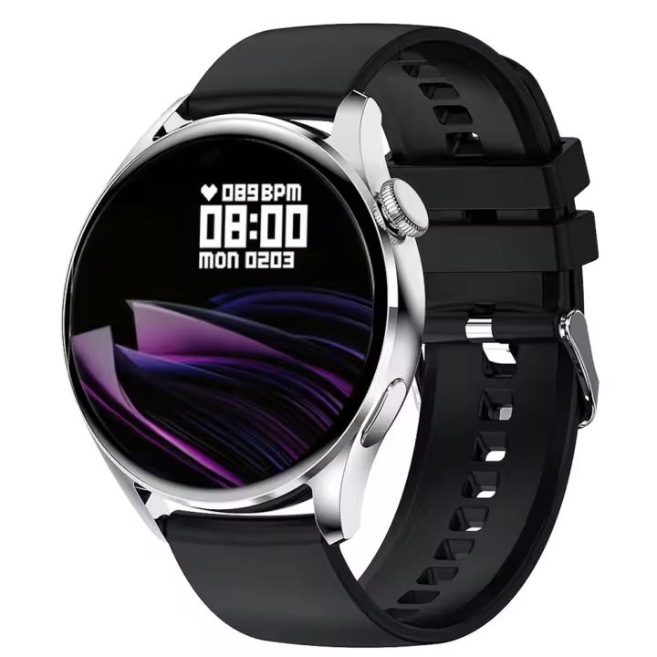 GT5 Reloj inteligente con Bluetooth, dispositivo con El Auxiliar de Voz, detección de la frecuencia cardíaca, recordatory de Información, Decportivo - 1