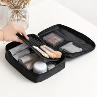 Bolsa de Cosméticos de Viaje Impermeable Bolsa de Almacenamiento de Pinceles de Maquillaje - details 1