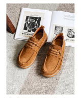 Mocasines, cordones elásticos, cómodos y versátiles, piel de cerdo transpirable, desodorante absorbente del sudor en el interior - details 9