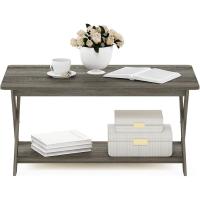 Mesa de Centro Moderne Avec Croisée, Blanco - details 12