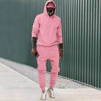 Sudadera con capucha para hombre Ropa deportiva europea y americana Casual Colores sólidos - details 3