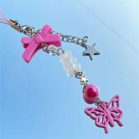 Cadena con cuentas Kawaii para chica, cordón para teléfono, dijes para bolso, cadena rosa para chica, colgante para teléfono, dijes de estrella para teléfono, correa para teléfono móvil - details 6