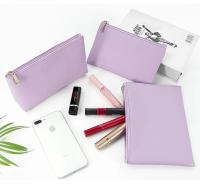 Bolso de mano con letras iniciales personalizadas para mujer, bolsa de cuero Saffiano, bolsa de maquillaje, monograma - details 11