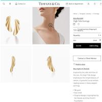 ΤΙΦΑΝΗ ™ Elsa Pérez ®   Pendientes High Tide Oro Rosa Amarillo 18k, Plata de Ley - details 0