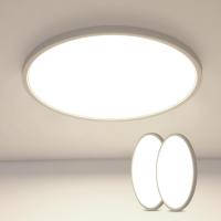 Goeco Plafones LED Modernos 36W, Luz Neutra/Blanca Fría, Montaje Semi-Flush, Eficiencia de Energía, Hilo de Lámpara LED de Alta Calidad - details 1