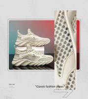 Nuevos zapatos Unisex transpirables antideslizantes de lujo transpirables a la moda zapatos versátiles de ocio para hombres zapatos ligeros y cómodos para caminar - details 2