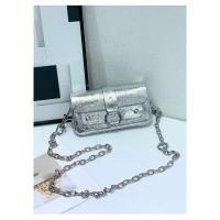 Bolso Cuadrado Pequeño De Cuero, Bolso Oblicuo Versátil De Moda Para El Hombro De Las Axilas - details 3
