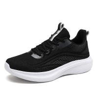 Nuevos zapatos deportivos, zapatos para correr ligeros tejidos con mosca para parejas de hombres, zapatos para caminar de suela blanda, zapatos de viaje para mujeres - details 27