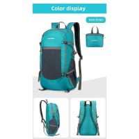 18l bolsa portátil plegable de doble hombro bolsa plegable de escalada ultraligera mochila de senderismo al aire libre bolsa de día de senderismo - details 17